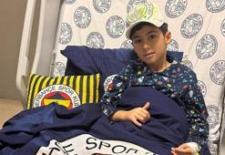 Talisca, lösemi tedavisi gören Yusuf Berat ile görüştü