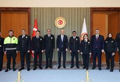 TBMM Başkanı Kurtulmuş, Meclis Koruma Daire Başkanlığı personelini kabul etti