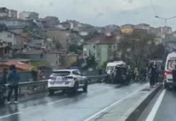 Sarıyer'de öğrenci servisiyle pikap çarpıştı: 9'u öğrenci 11 yaralı
