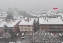 Ankara’da kar yağışı etkili oldu