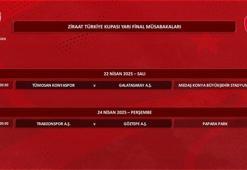 Türkiye Kupası’nda yarı final takvimi açıklandı