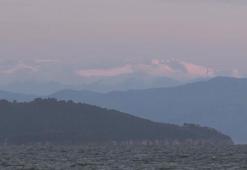 İstanbul'dan Uludağ gözüktü