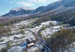 Küre Dağları Milli Parkı'nda iki mevsim bir arada