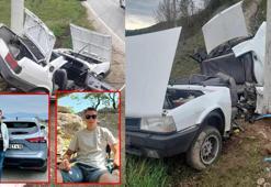 Elektrik direğine çarpan otomobildeki 2 kuzen öldü