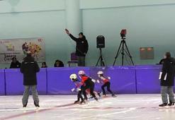 Short Track Anadolu Yıldızlar Ligi Türkiye Birinciliği Müsabakası Kars’ta başladı