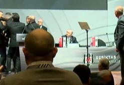 Beşiktaş Divan Kurulu Toplantısı’nda eski başkan Hasan Arat'a yumruk atıldı