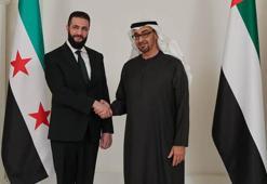 Suriye Cumhurbaşkanı Şara, BAE Devlet Başkanı Al Nahyan ile bir araya geldi