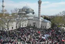 Beyazıt Meydanı’nda Filistin için yürüyüş düzenlendi