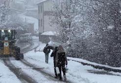 Muş'ta 55 köy yolu kardan kapandı