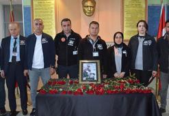 Mide kanserinden ölen güvenlik görevlisi için görev yaptığı hastanede anma