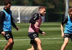 Beşiktaş'ın Göztepe maçı hazırlıkları devam ediyor