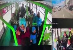 Annesiyle yolculuk ederken fenalaşan çocuk, halk otobüsüyle hastaneye götürüldü