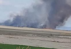 Sultan Sazlığı Milli Parkı'nda yangın