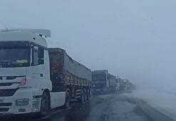 Kar yağışı Ilgar Dağı’nda ulaşımı etkiledi