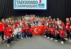 Avrupa Taekwondo Poomsae ve Para Poomsae Şampiyonası’nın sporcularımızdan 3’ü altın 14 madalya