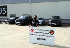 Sahte emeklilik belgeleriyle yurda sokulmak istenen 100 milyon TL’lik lüks araçlara el konuldu