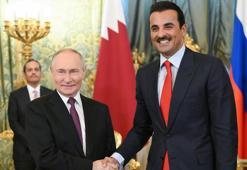 Rusya Devlet Başkanı Putin ve Katar Emiri Al Sani Moskova'da bir araya geldi