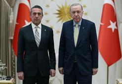 Cumhurbaşkanı Erdoğan, Fenerbahçe Başkanı Ali Koç'u kabul etti