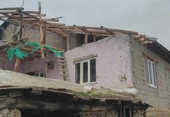 Çatak’taki fırtınanın bilançosu: 50’den fazla evin çatısı uçtu, 100’ün üzerinde ağaç devrildi