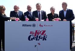 Allianz Türkiye ve Koruncuk Vakfı’ndan kız çocuklarına destek: Yeni yurt binasının temeli atıldı