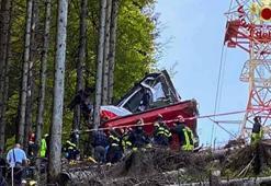 İtalya’da teleferik kabini düştü: 4 ölü