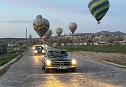 Kapadokya'da Klasik Otomobil Rallisi başladı