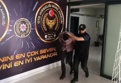 Yakalanmamak için kıyafet değiştiren hırsızlık şüphelisi tutuklandı
