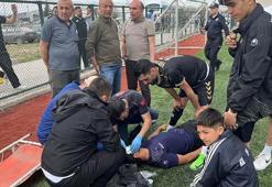 Konya'da amatör lig maçı sonunda saha içinde gerginlik yaşandı: 2 yaralı