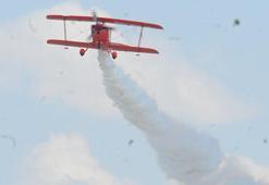 Semin Öztürk Şener'den çocuklara özel akrobasi gösterisi