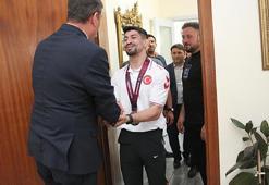 Avrupa Şampiyonu Kerem Kamal'a Kula'da coşkulu karşılama