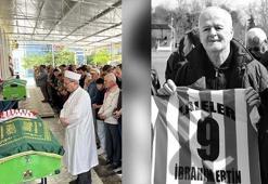 Göztepe'nin eski futbolcusu İbrahim Ertin son yolculuğuna uğurlandı