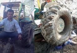 Traktöründen düşüp, tekerin altında can verdi