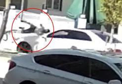 Bisikletli öğrenciye otomobilin çarptığı kaza kamerada