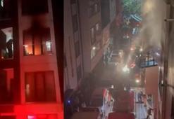Kağıthane'de prizden çıkan yangın daireyi küle çevirdi