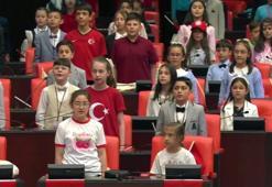 TBMM Genel Kurulunda 23 Nisan çocuk özel oturumu