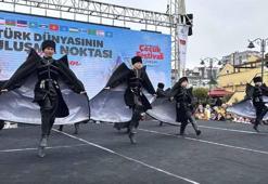 Türk Dünyası Çocuk Festivali'nden renkli görüntüler