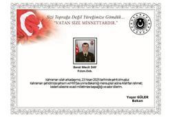 MSB: Pençe-Kilit bölgesinde 1 asker şehit oldu