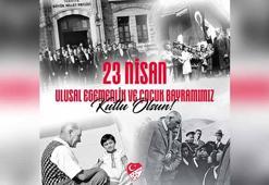 Spor camiasından 23 Nisan Ulusal Egemenlik ve Çocuk Bayramı mesajları