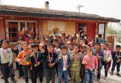 23 Nisan'a özel köy okullarında 'Temiz Hava Sınıfları' açıldı