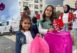 Sivas'ta gökyüzü, çocukların dilekleriyle aydınlandı