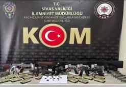 Sivas merkezli 4 ilde kaçak silah operasyonu: 18 gözaltı