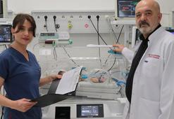 30 bin doğumda bir görülen hastalıkla doğan bebek, ameliyat edildi