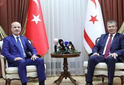 YÖK Başkanı Özvar, KKTC Başbakanı Üstel ile bir araya geldi