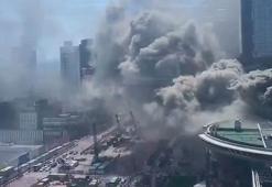 Güney Kore'de yangın