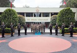 Kara Kuvvetleri Komutanı Bayraktaroğlu'ndan Ege Ordusu Komutanlığı'nda inceleme