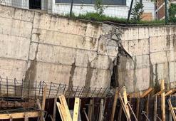 Sakarya'da tahliye edilen binadaki hasar gün ağarınca ortaya çıktı