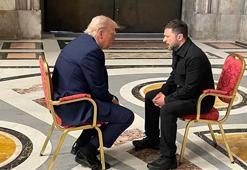 Trump ve Zelenskiy, Papa'nın cenaze töreninden önce bir araya geldi