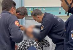 Şanlıurfa'da göz kapağı fermuara sıkışan Yasemin'i itfaiye kurtardı