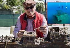 Dalış eğitmeni, 2'nci Dünya Savaşı'nda batan geminin maketini yaptı