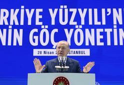 Cumhurbaşkanı Erdoğan: Türkiye’de toplam 4 milyon 33 bin göçmen var